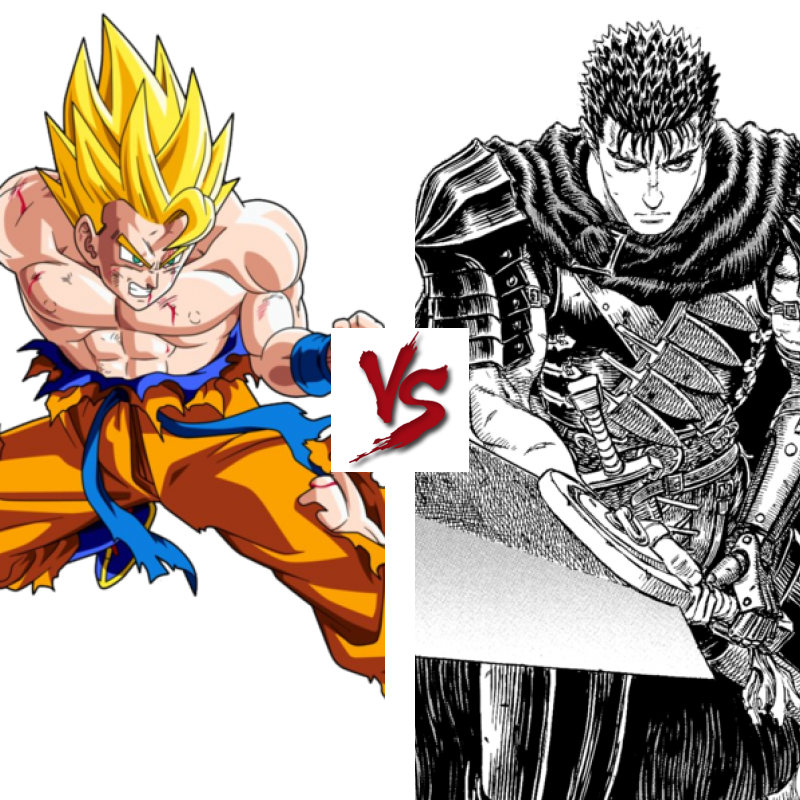 Round One Fight - Son Goku VS Guts