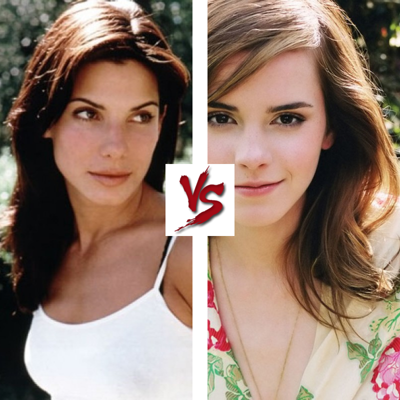 Round One Fight - Sandra Bullock VS Emma Watson