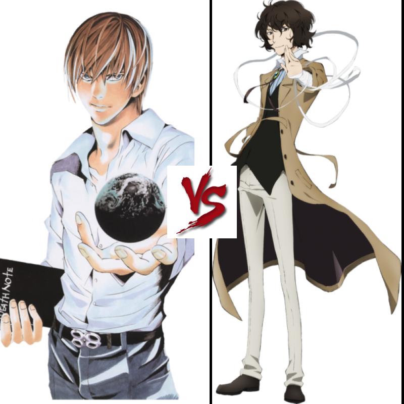 Round One Fight - Light Yagami VS Dazai Osamu